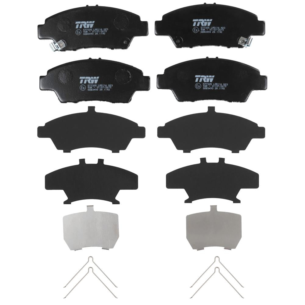 Set placute frana fata TRW GDB3493