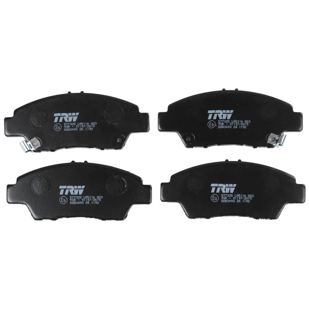 Set placute frana fata TRW GDB3493