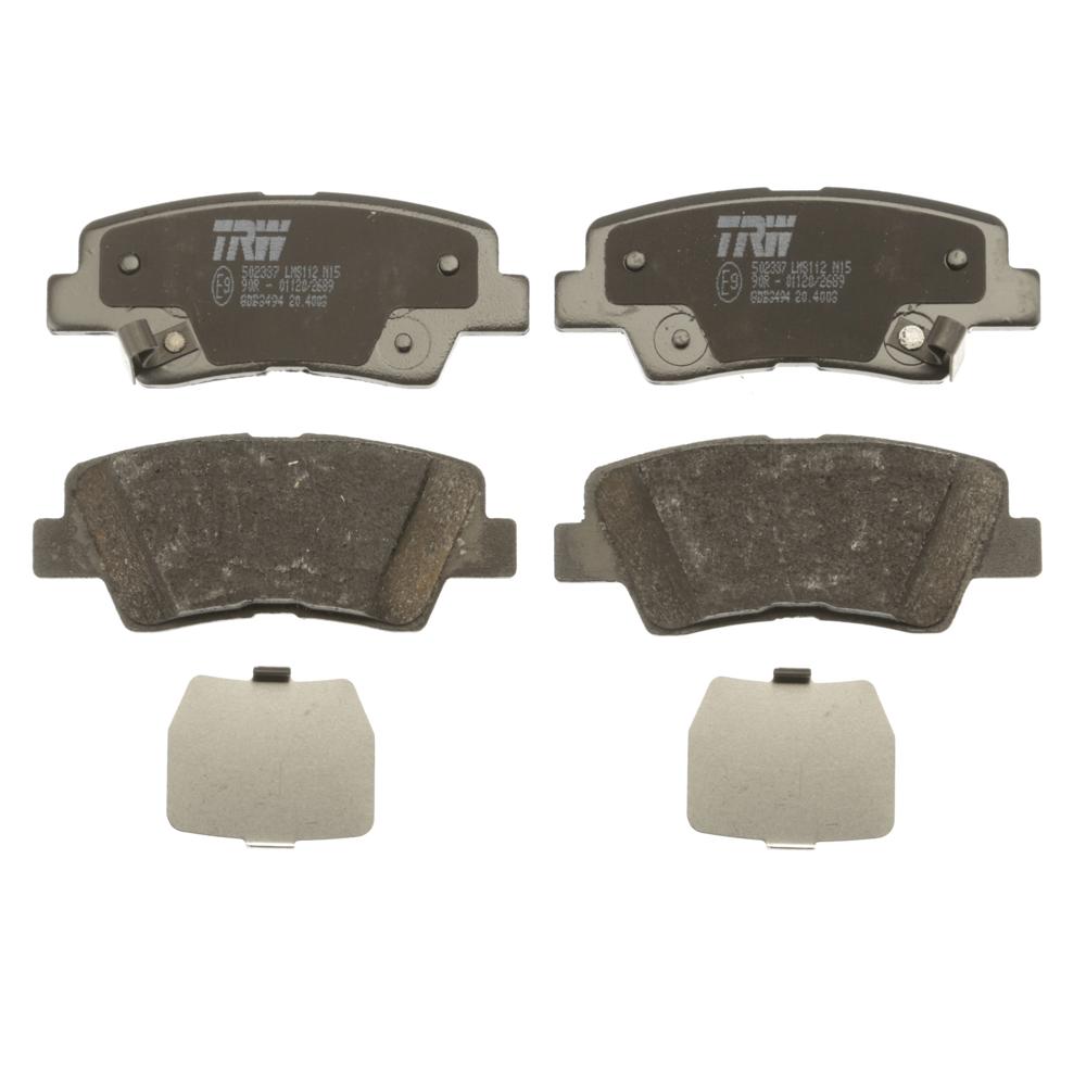 Set placute frana spate TRW GDB3494
