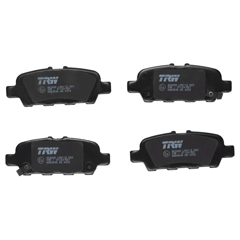 Set placute frana spate TRW GDB3508