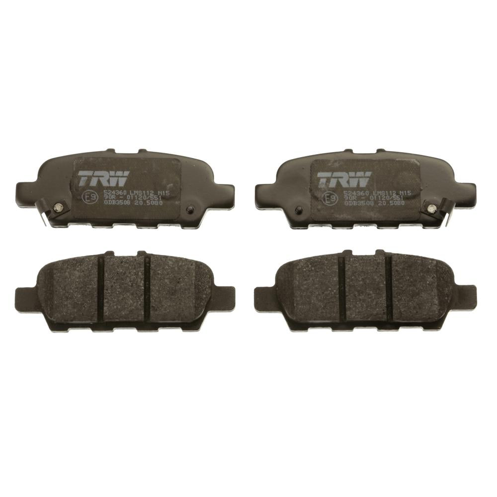 Set placute frana spate TRW GDB3508