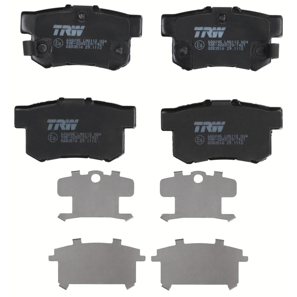 Set placute frana spate TRW GDB3516