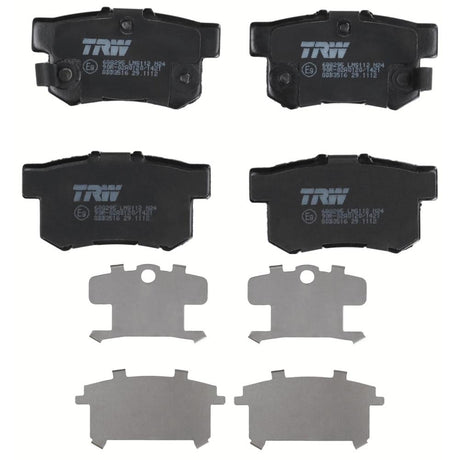 Set placute frana spate TRW GDB3516