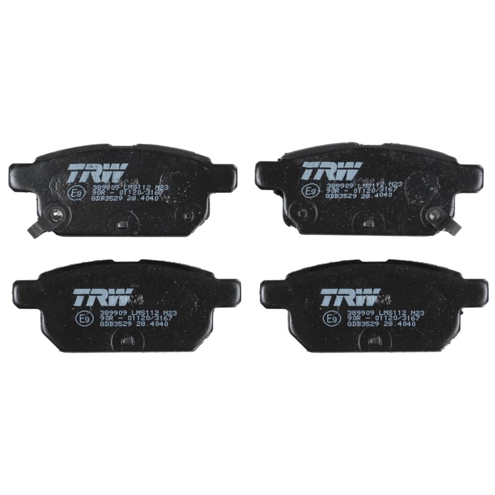 Set placute frana spate TRW GDB3529