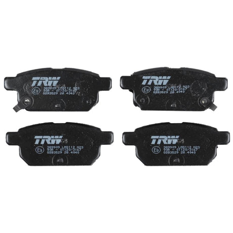 Set placute frana spate TRW GDB3529