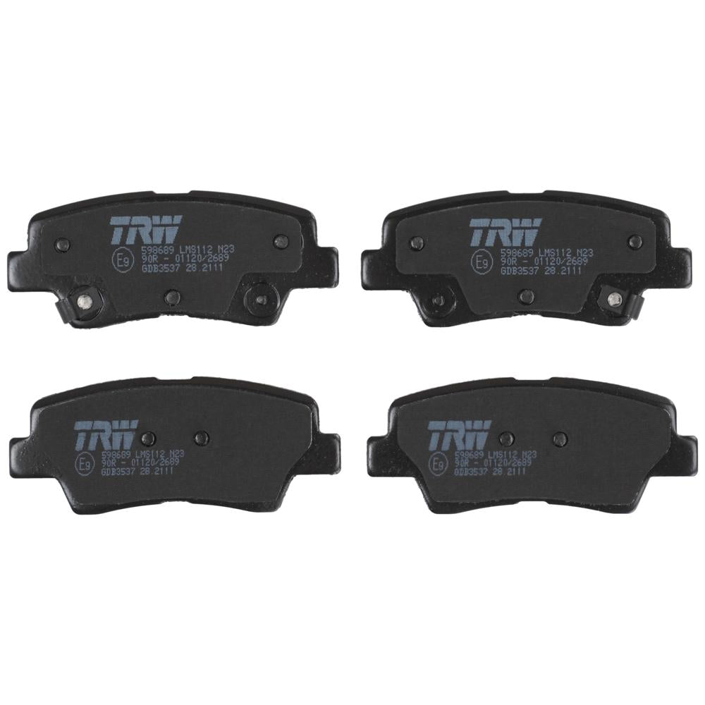 Set placute frana spate TRW GDB3537