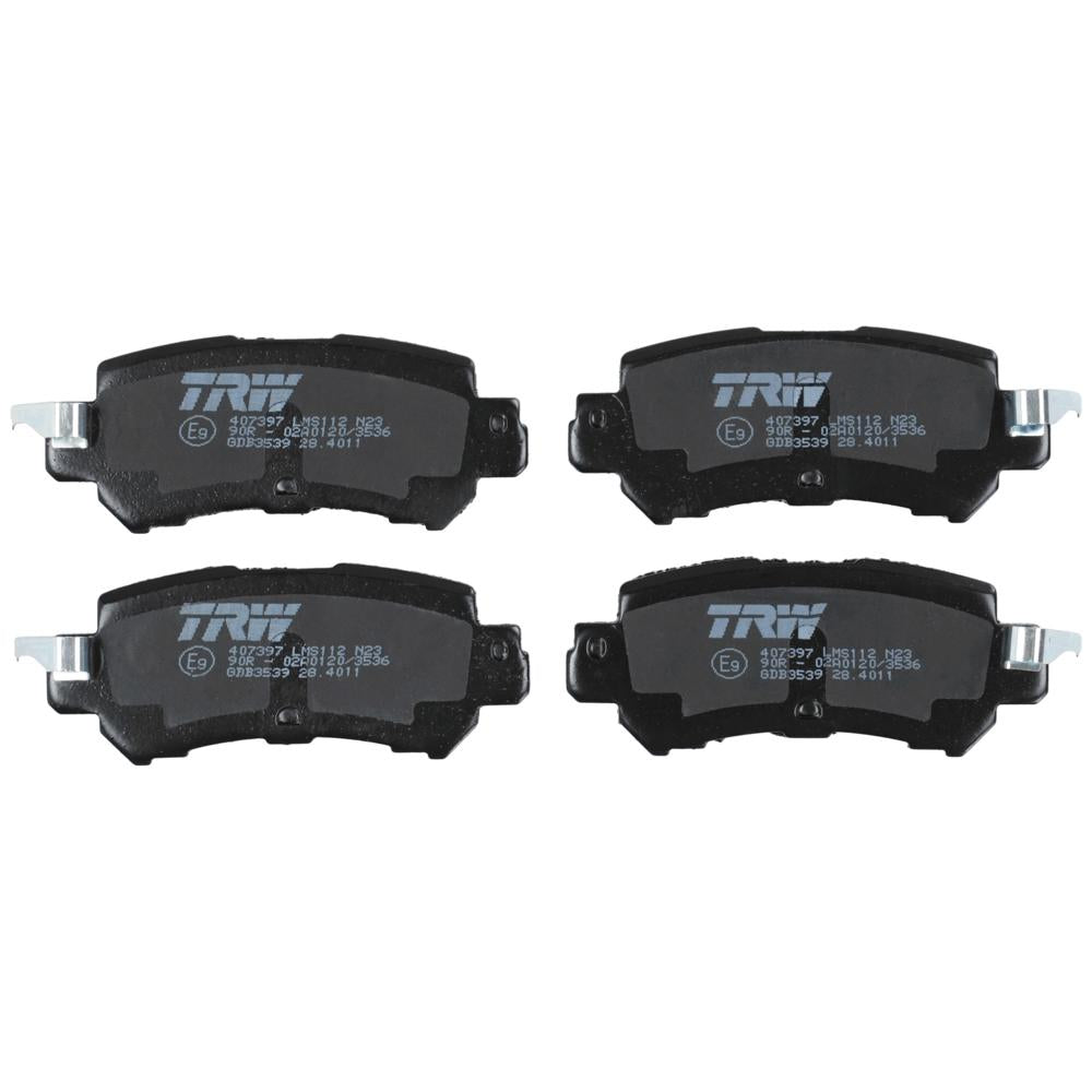 Set placute frana spate TRW GDB3539