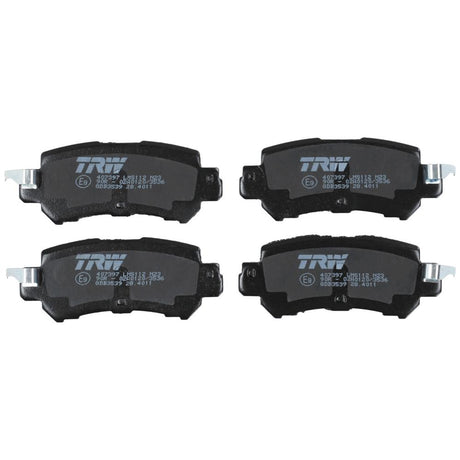 Set placute frana spate TRW GDB3539