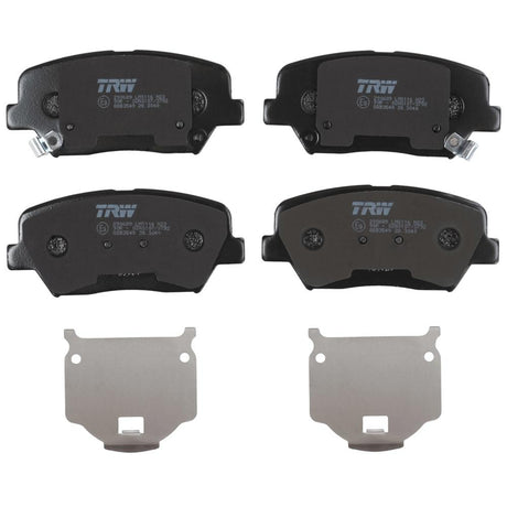 Set placute frana fata TRW GDB3549