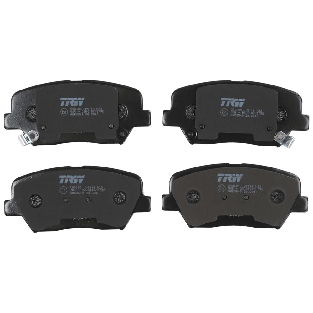 Set placute frana fata TRW GDB3549