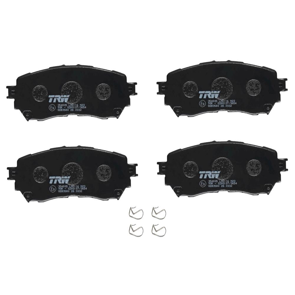 Set placute frana fata TRW GDB3580