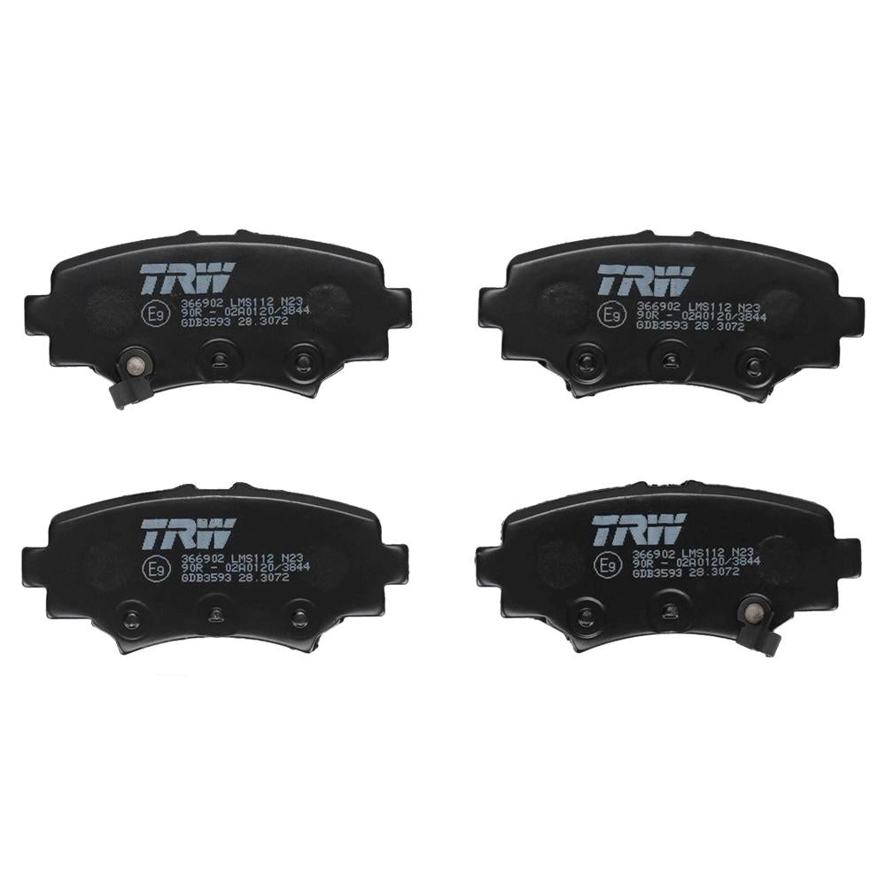 Set placute frana spate TRW GDB3593