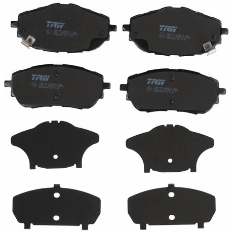 Set placute frana fata TRW GDB3598