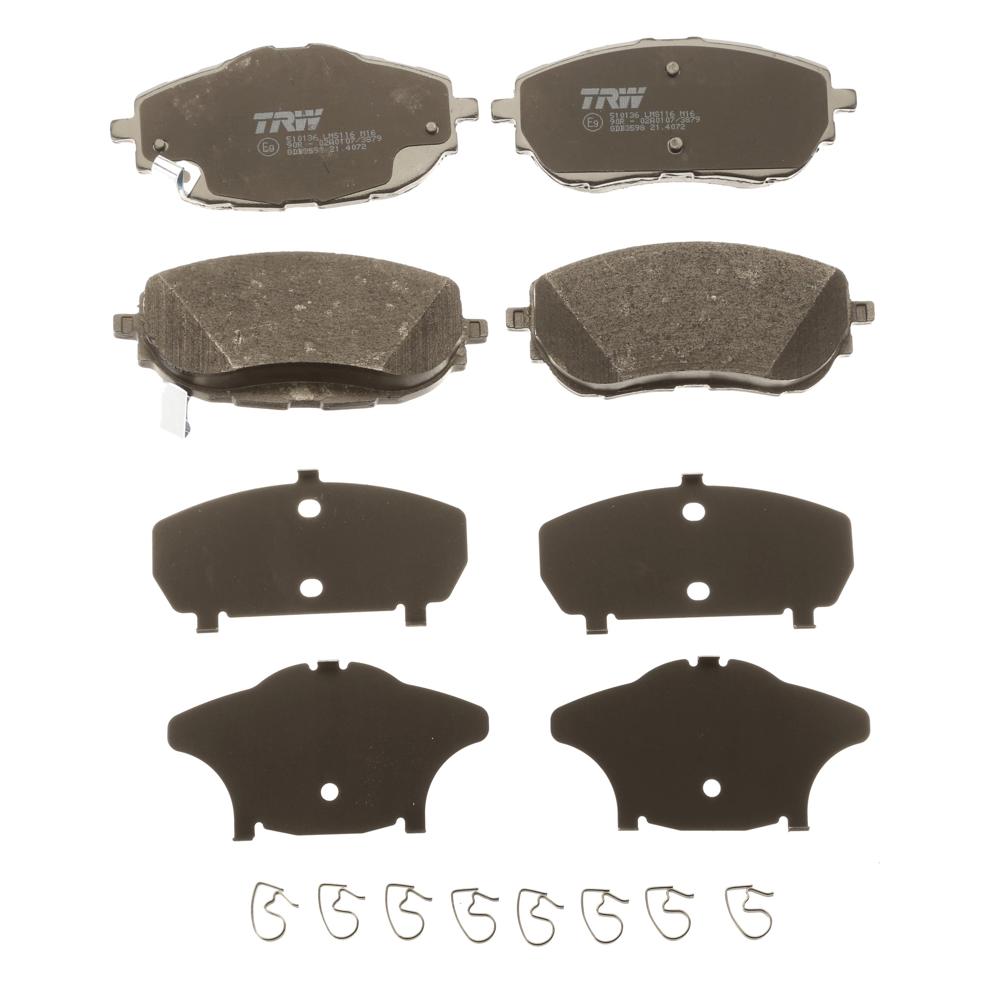 Set placute frana fata TRW GDB3598