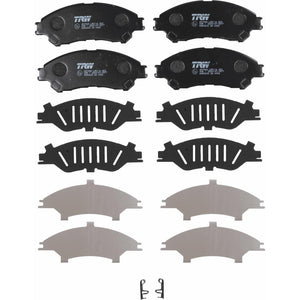 Set placute frana fata TRW GDB3633