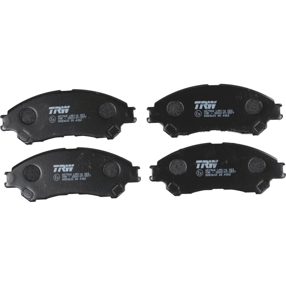 Set placute frana fata TRW GDB3633