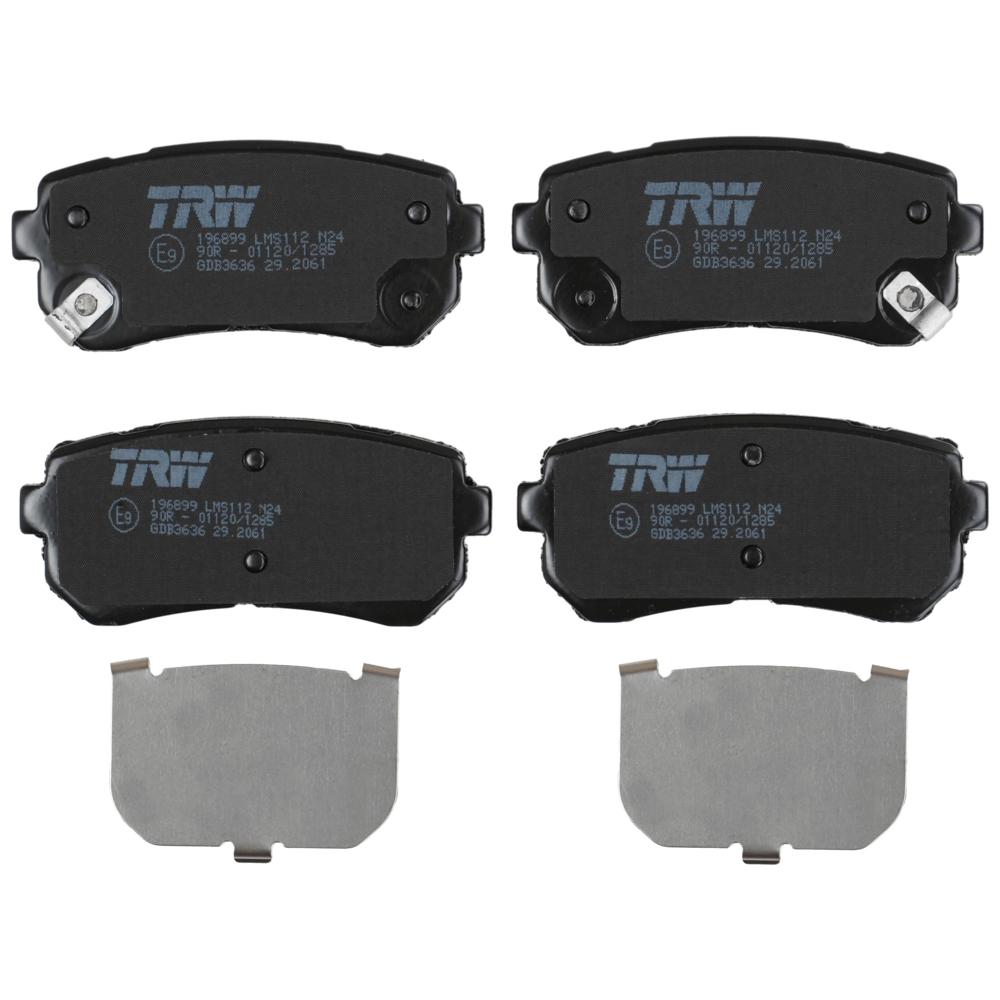 Set placute frana spate TRW GDB3636
