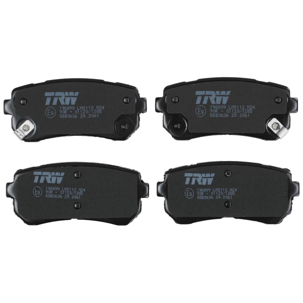 Set placute frana spate TRW GDB3636