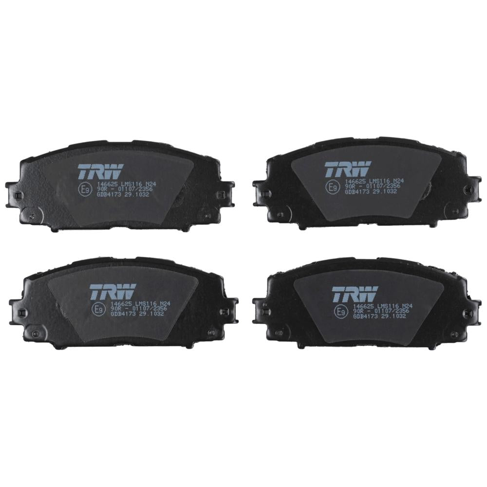 Set placute frana fata TRW GDB4173