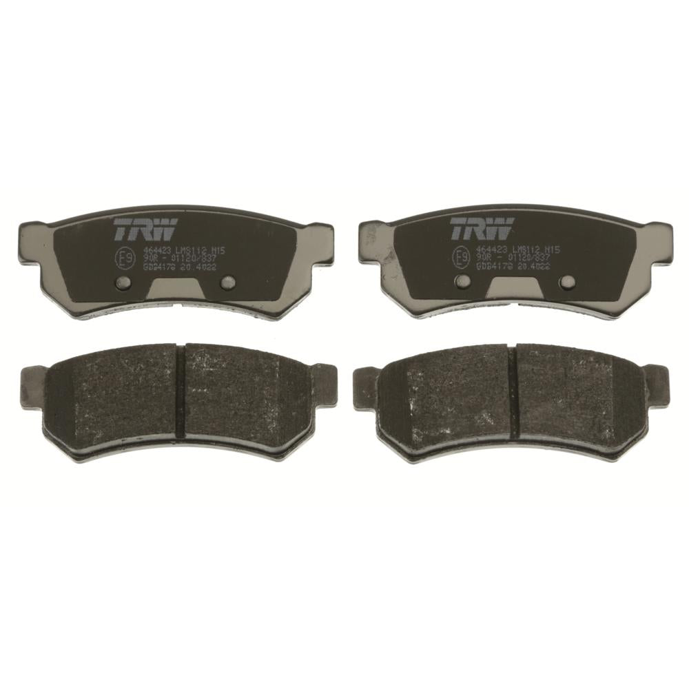 Set placute frana spate TRW GDB4178
