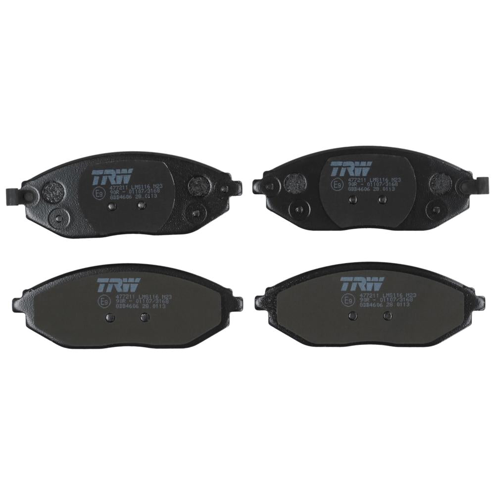 Set placute frana fata TRW GDB4606