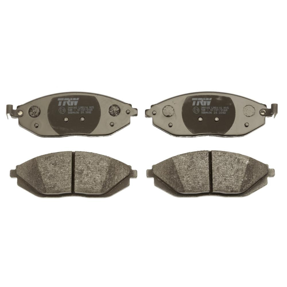 Set placute frana fata TRW GDB4606