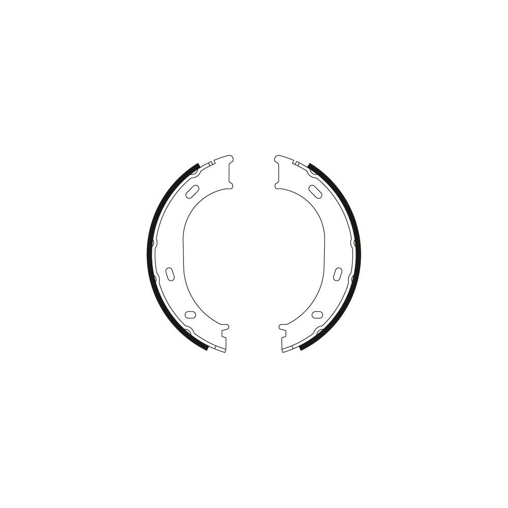 Set saboti frana TRW GS8433