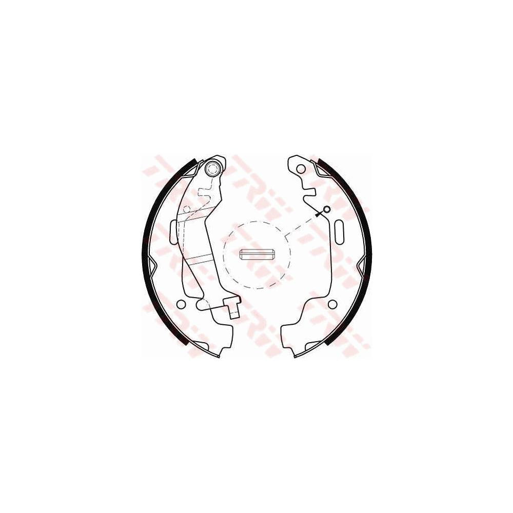 Set saboti frana mana TRW GS8468