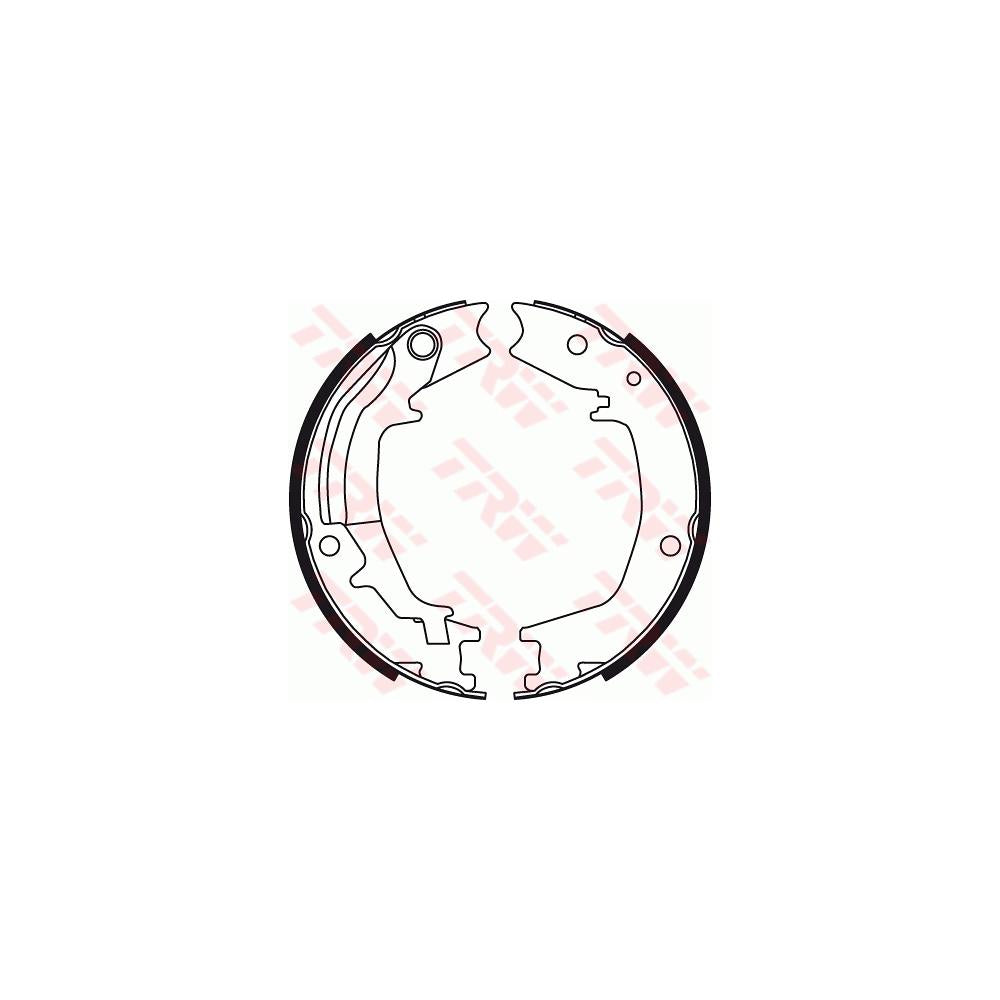 Set saboti frana TRW GS8489