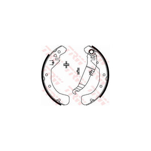 Set saboti frana TRW GS8637