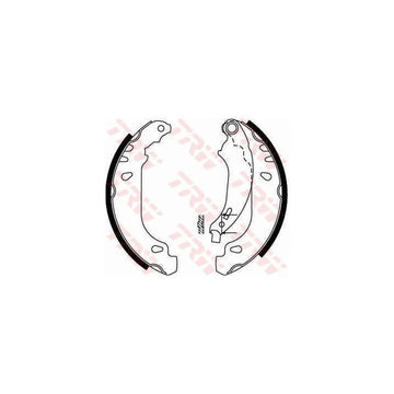 Set saboti frana fara ABS 180X42 14" TRW GS8669