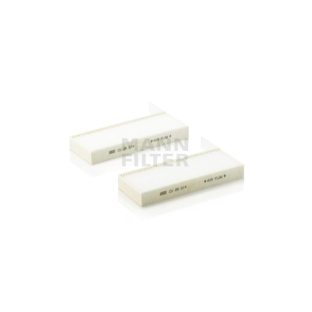 Set filtre habitaclu Mann-filter CU 26 014-2