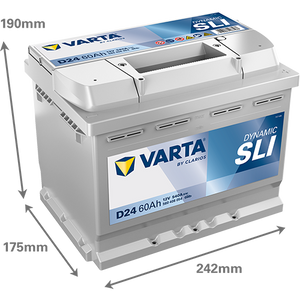 Acumulator Varta Blue Dynamic 60 Ah 560408054K262 – imagine 2