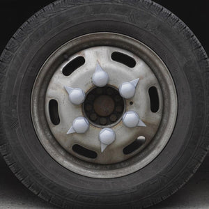 Set 10 bucati capac plastic pentru prezon roata cu indicator 33 mm gri 41 mm Mega Drive NN33S WS