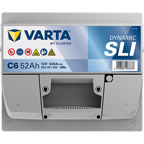 Acumulator Varta SLI Dynamic 52 Ah 552401052K262 – imagine 4