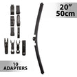 Ștergător profesional 20"/50cm - multiadaptor - CARGUARD 77920