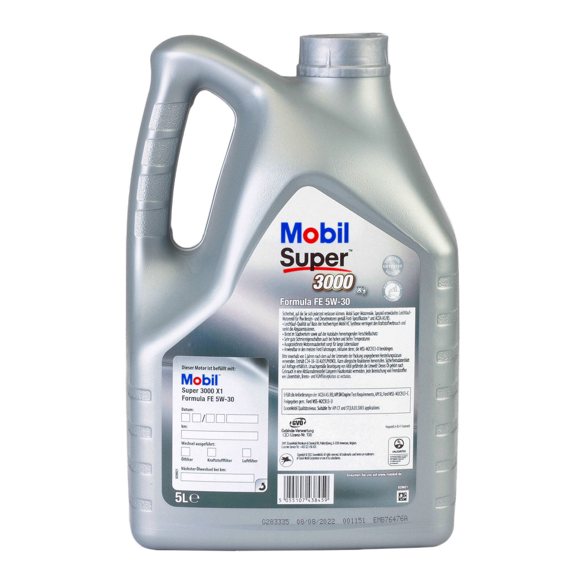 Ulei motor Mobil Super 3000 X1 Formula Fe 5W30 5L 2214019 – imagine 3