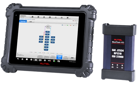 Diagnoza camioane AUTEL MAXISYS MS909CV – imagine 3