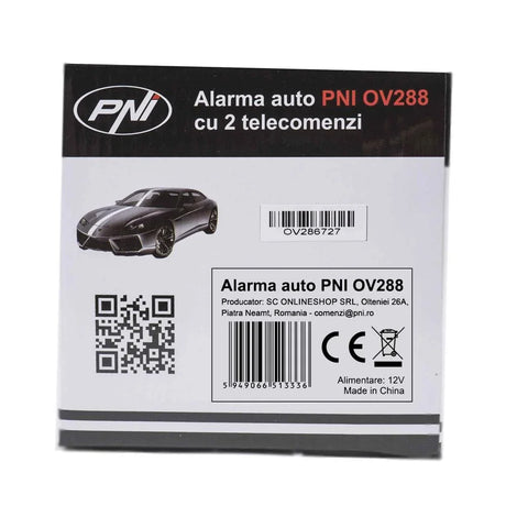 Alarma auto cu 2 telecomenzi si modul inchidere centralizata (fara actuatori)(include taxa de timbru verde) PNI PNI-OV288 – imagine 11
