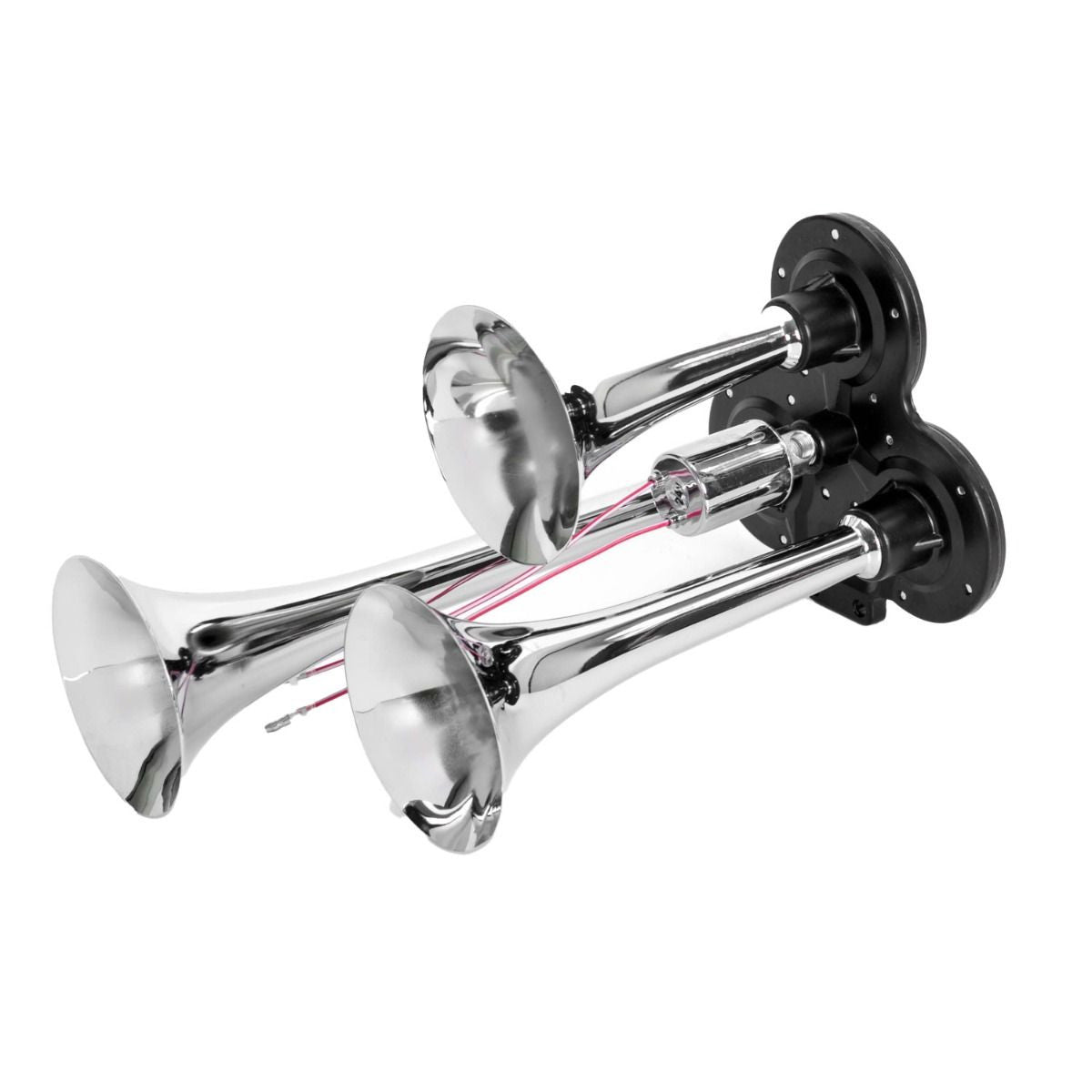 Claxon 3 trompete pentru compresor aer 12/24V TRIMMER TRC004