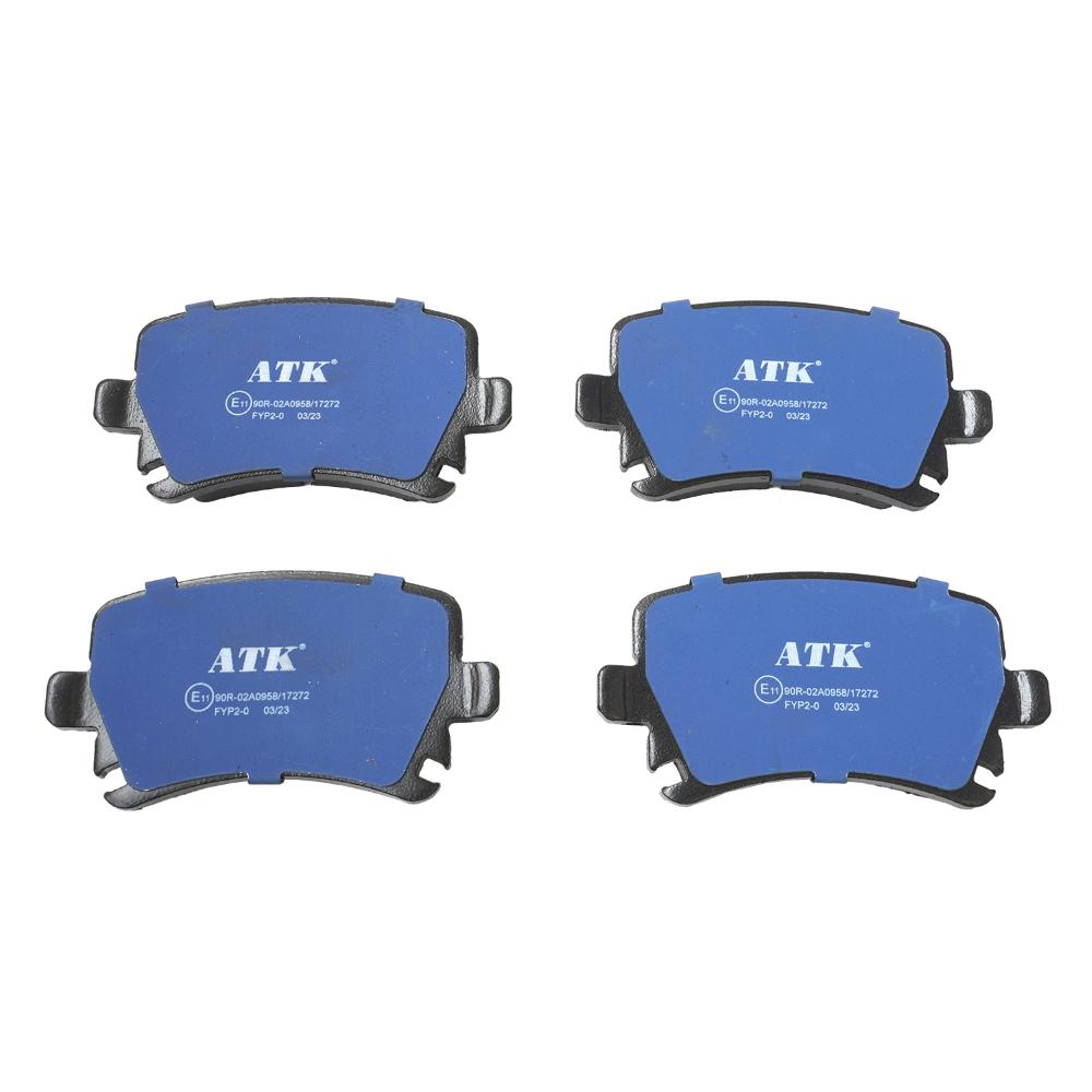 Set placute frana spate ATK Autotechnik ATK 08.01.011