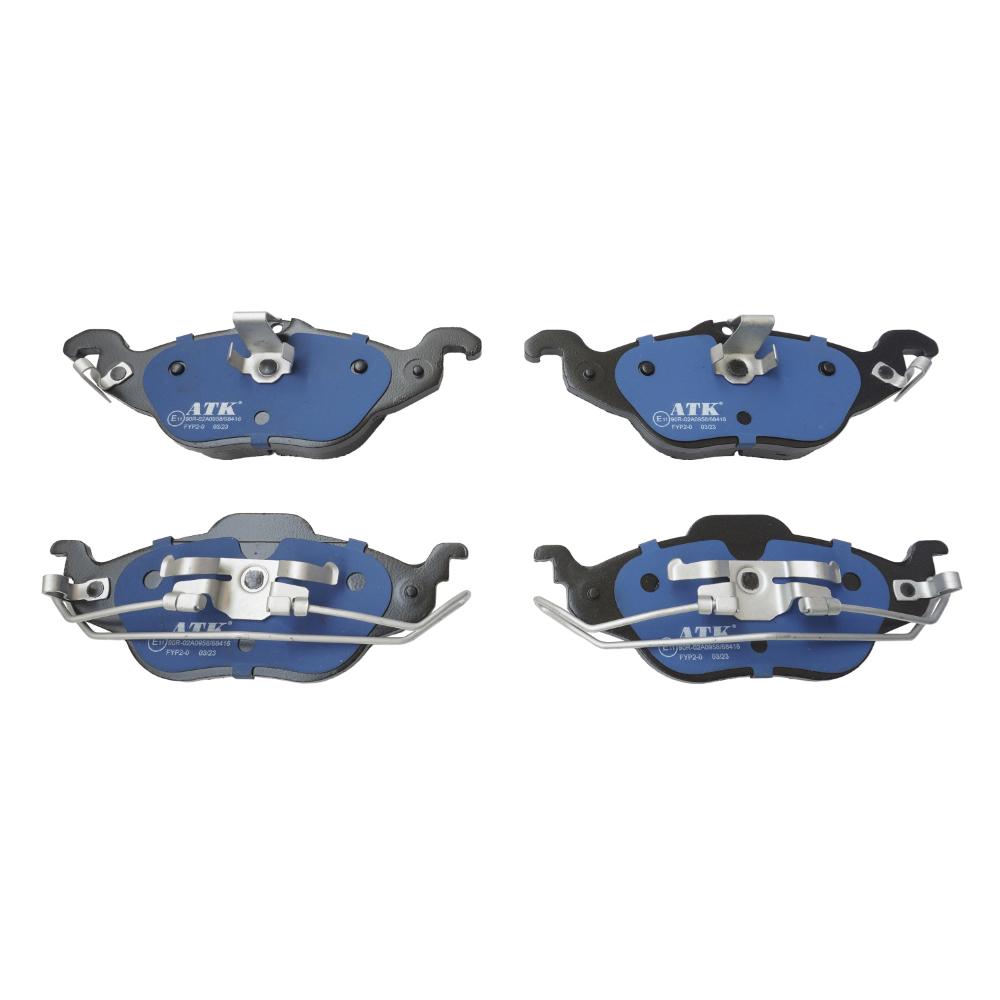 Set placute frana fata ATK Autotechnik ATK 08.01.017