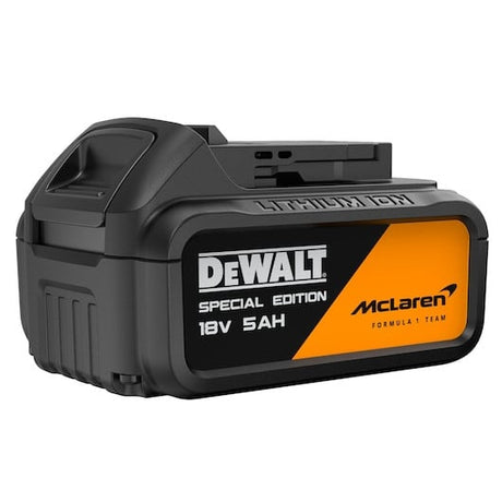 Cheie cu impact DEWALT® x McLaren F1 Team 18V XR® fără perii, inel de reținere de 1/2", cu cuplu ridicat - 2 acumulatori de 5Ah DCF99MP2TQW – imagine 3