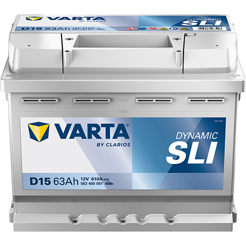 Acumulator SLI Dynamic 63 Ah Varta 563400061K262