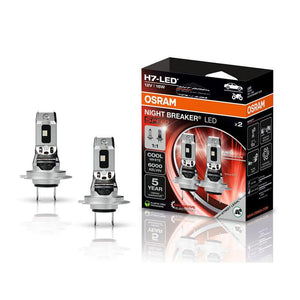 Set 2 becuri night breaker LED speed H7 +450% blister omologare rar Ams-osram 64210DWNBSP-2HB