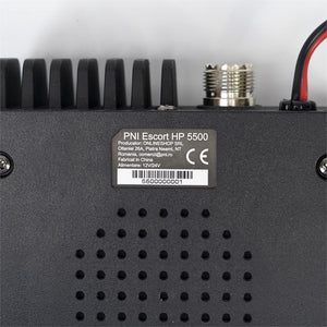 Statie radio cb Pni escort HP 5500, multistandard, 4W, am-fm, 12V/24V, asq, rf gain, mufa de bricheta inclusa PNI-HP5500
