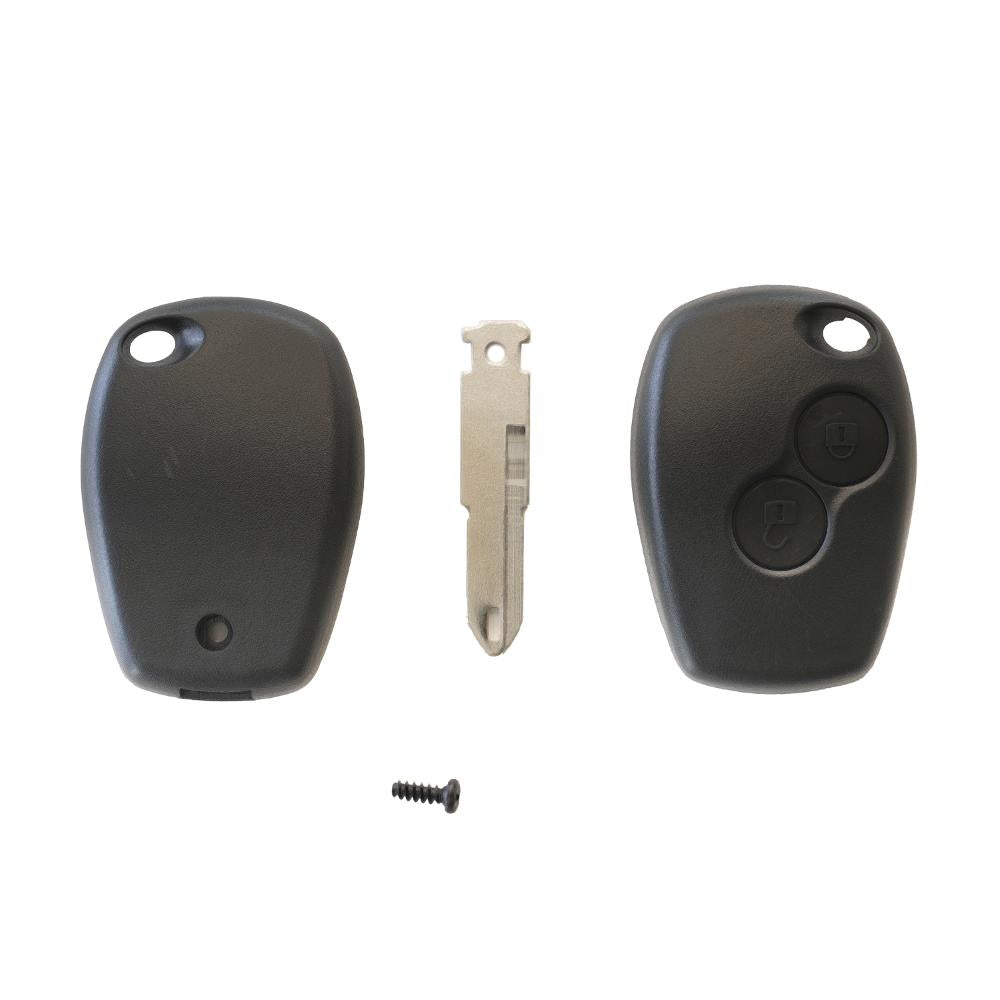Carcasa cheie contact pentru Dacia Logan / Sandero 2 butoane. cu cheie Akonen 004RN009