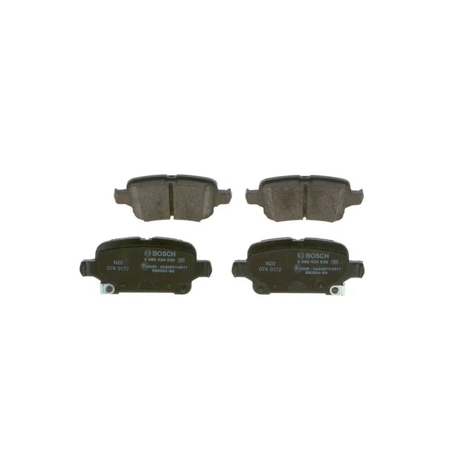 Set placute frana Bosch 0 986 424 839