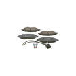 Set placute frana fata Bosch 0 986 494 236