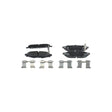 Set placute frana Bosch 0 986 494 444